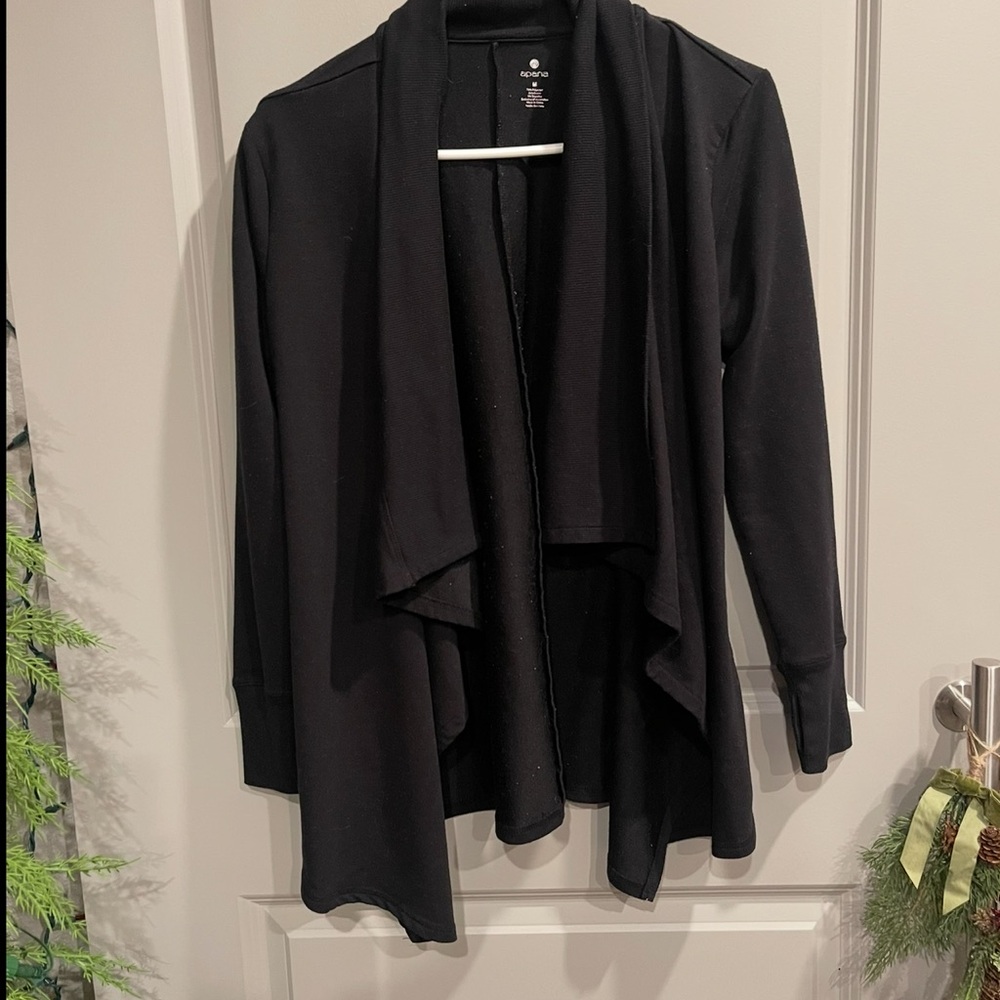 Apana Black Knit Cardigan